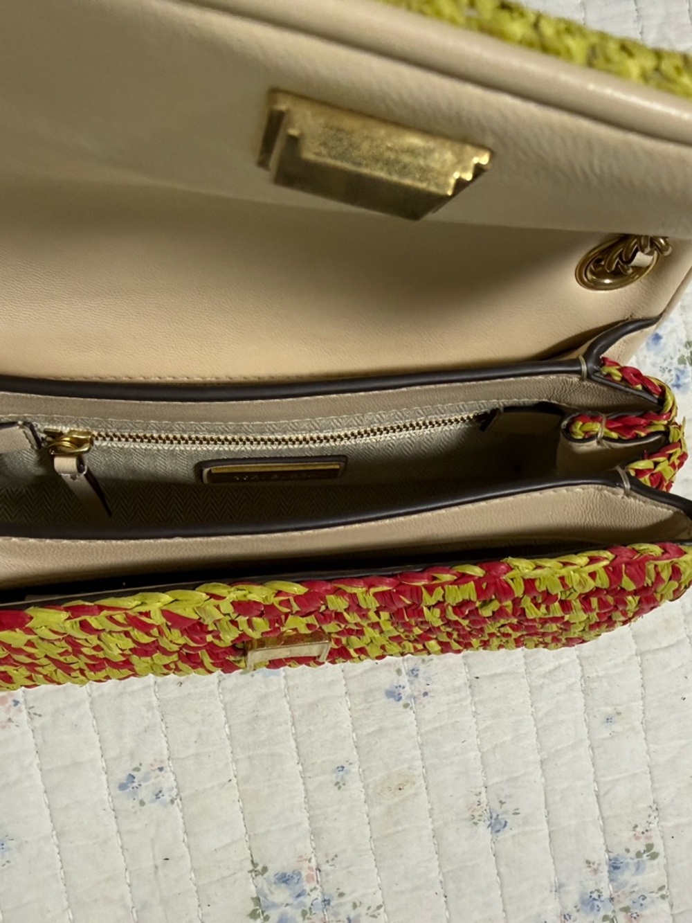 NWOT Tory Burch Small Fleming Soft Crochet Shoulder Bag Purse - Picture 8 of 8